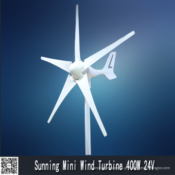 Sistema de gerador de turbina de vento (mini 400W 24V MPPT Controlador de carga)